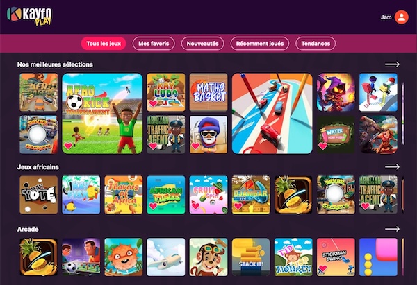 Kayfo Play: instant games for Africa